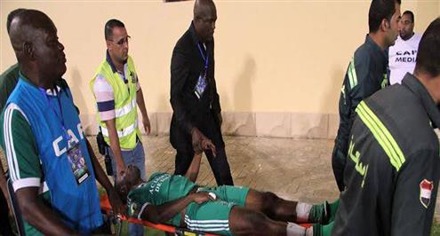 طبيب لاعب ليوبار المصاب: حياته الكروية انتهت